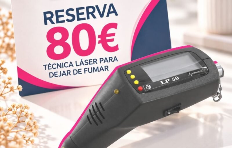 Técnica Láser para dejar de fumar - RESERVA GENERAL 80€